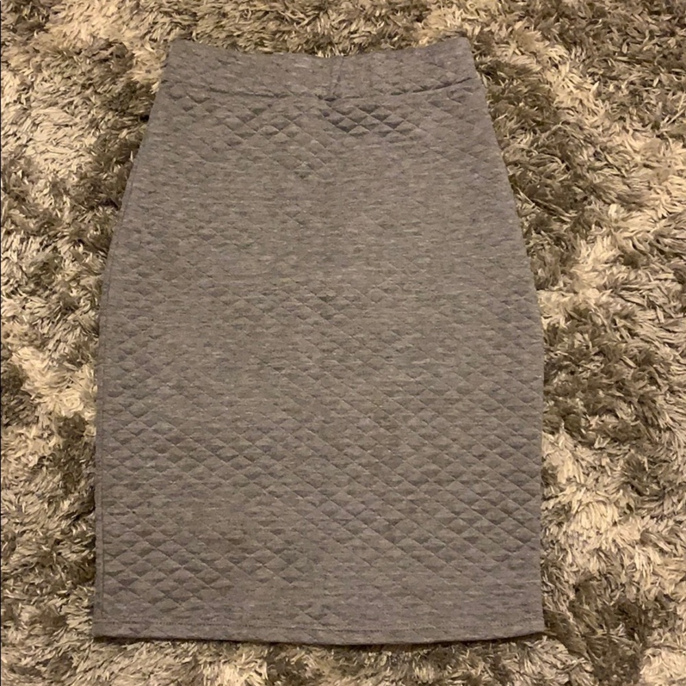 Fleece Pencil Skirt